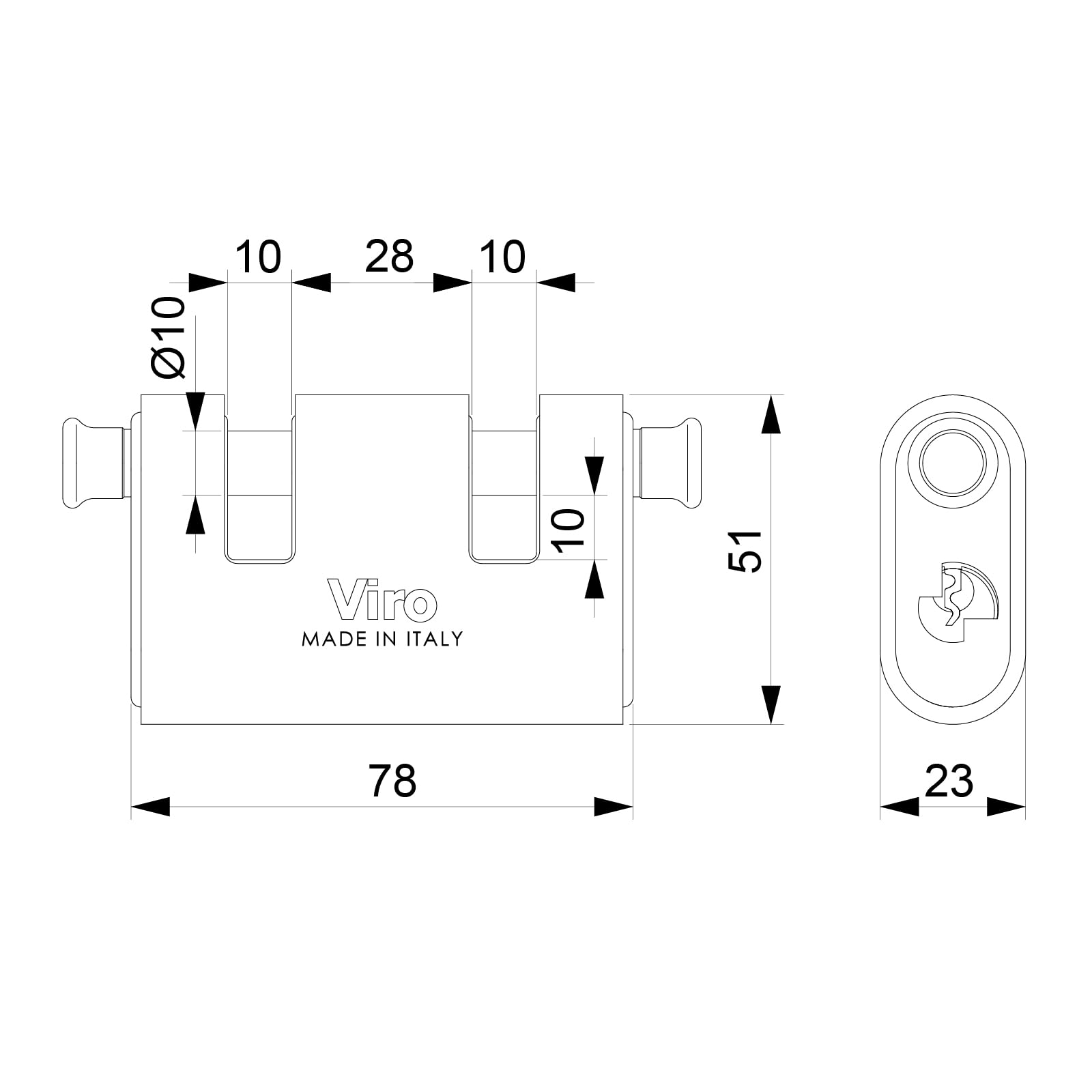 Viro 4126 Panzer 2 Independent Poles, Base 86 mm, Multi-Coloured - Image 4