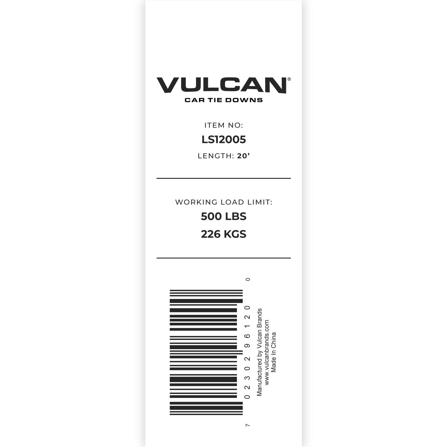 VULCAN Lashing Strap - 1 Inch x 20 Feet - Image 7
