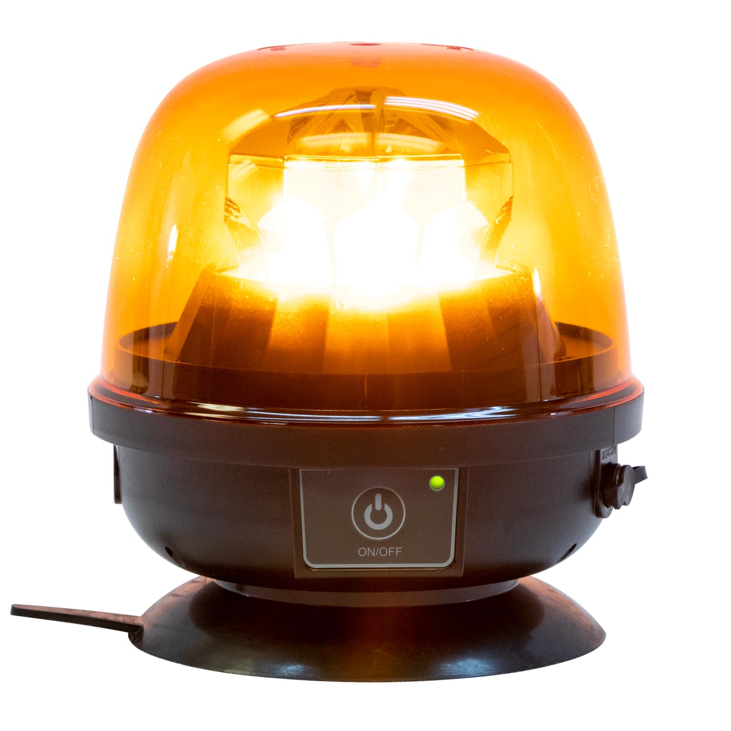 VULCAN Pilot Car Kit - Includes 2 Solid Oversized Load Banners, 1 Magnetic Amber Remote-Control LED Beacon, 8 Magnets, 4 Red Flags, and 4 Orange Flags - Image 9