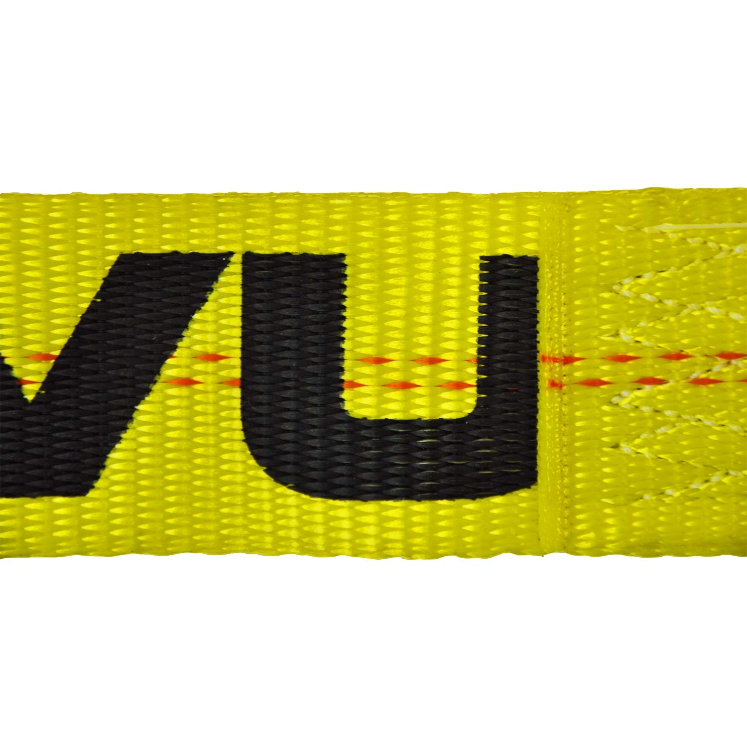 VULCAN Ratchet Strap with Snap Hooks - 2 Inch x 30 Foot - Classic Yellow - 3,300 Pound Safe Working Load - Image 8
